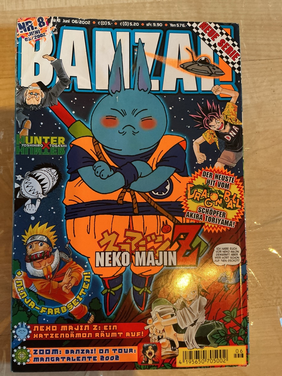 Banzai! Magazine No. 8, June 2002