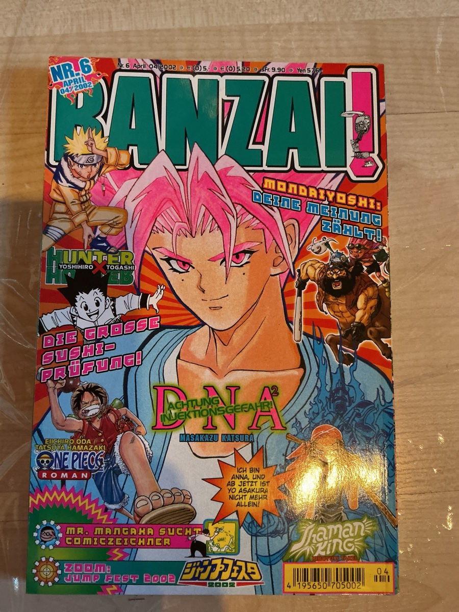 BANZAI! Magazine - Issue No. 6, April 2002