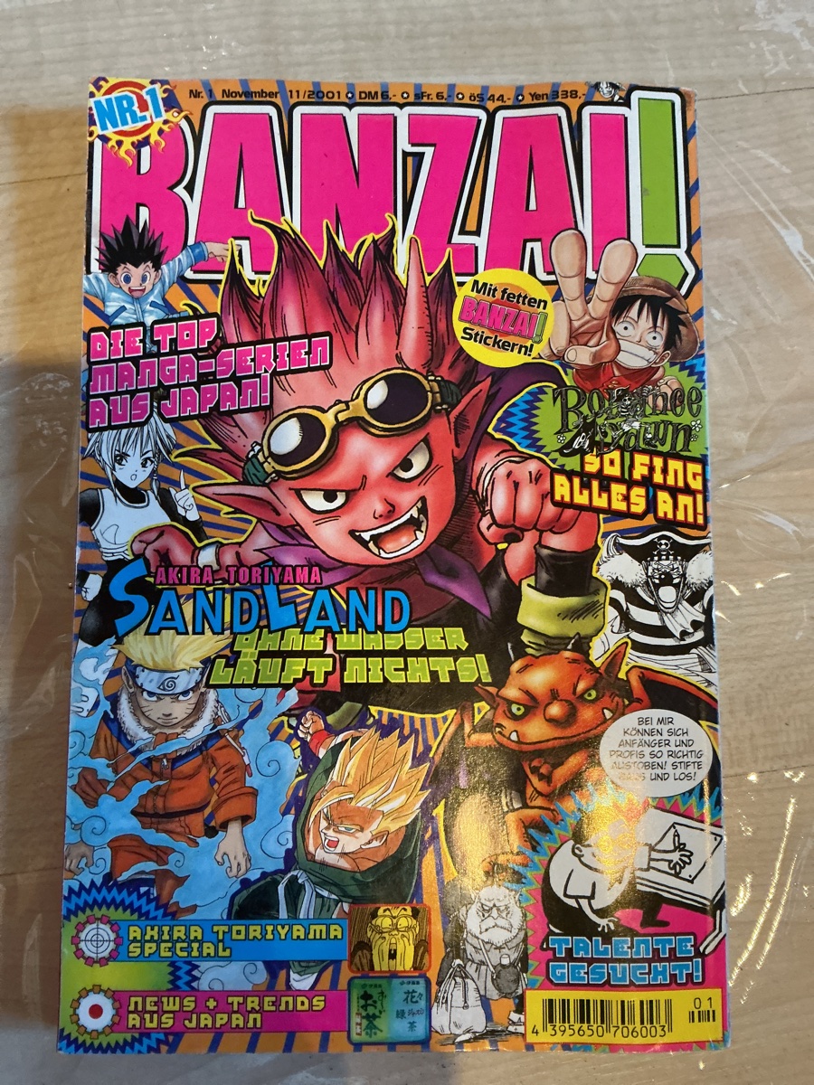 Banzai! Manga Magazine Nr. 1