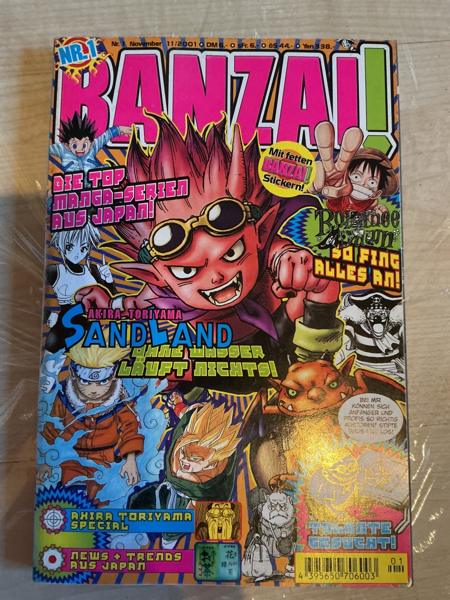 Banzai! Manga Magazine Nr. 1