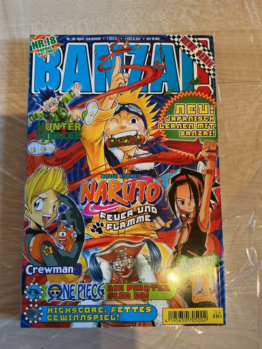 Banzai! Manga Magazine Nr. 18, April 2003