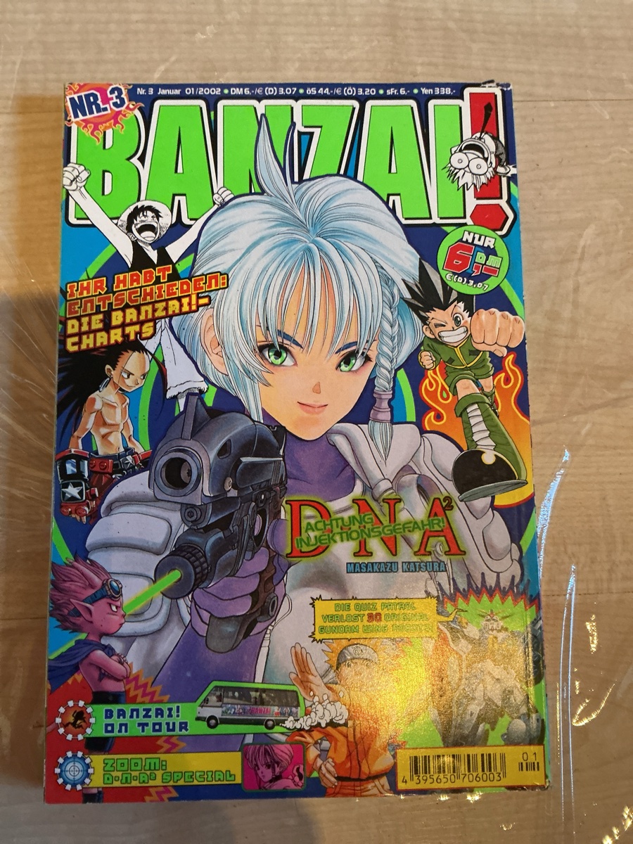Banzai! Manga Magazine Nr. 3 (January 2002)