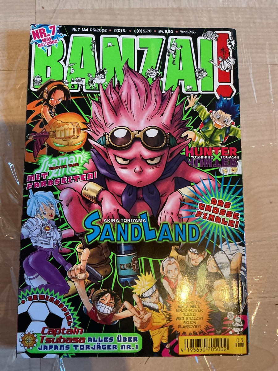 BANZAI! Magazine No. 7, May 2002 (German Manga Anthology)