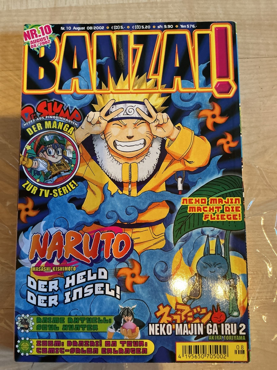 BANZAI! Manga Magazine Nr. 10 August 2002