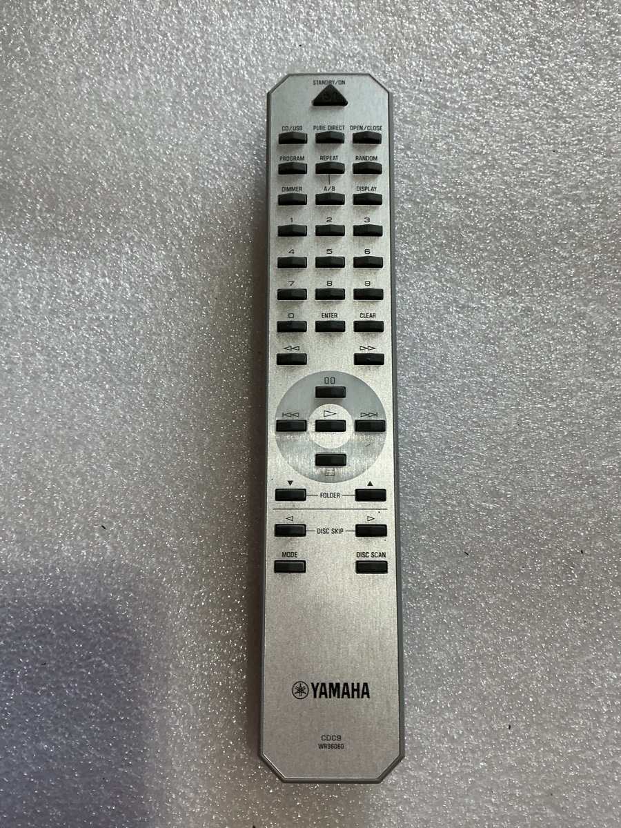 Yamaha CD-S9 CD Player Remote Control (Copy)