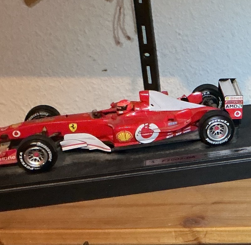 Ferrari F2003-GA F1 Model Car