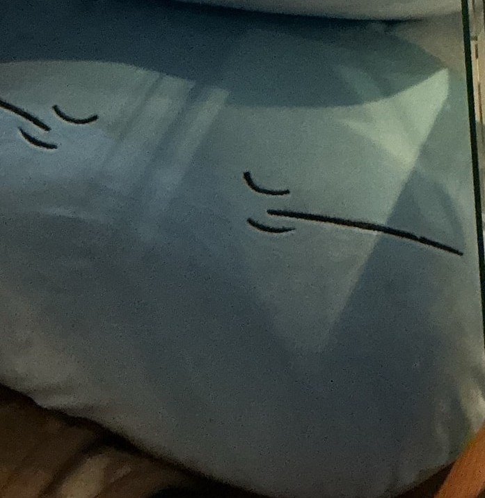 Blue Slime Character Plush Pillow