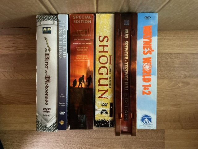 Collection of 6 DVDs