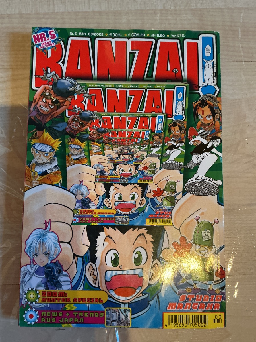 Banzai! Manga Magazine - Nr. 5 (March 2002)