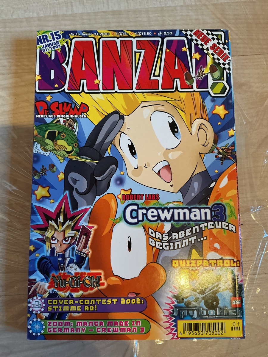 Banzai! Manga Magazine, Nr. 15, January 2003