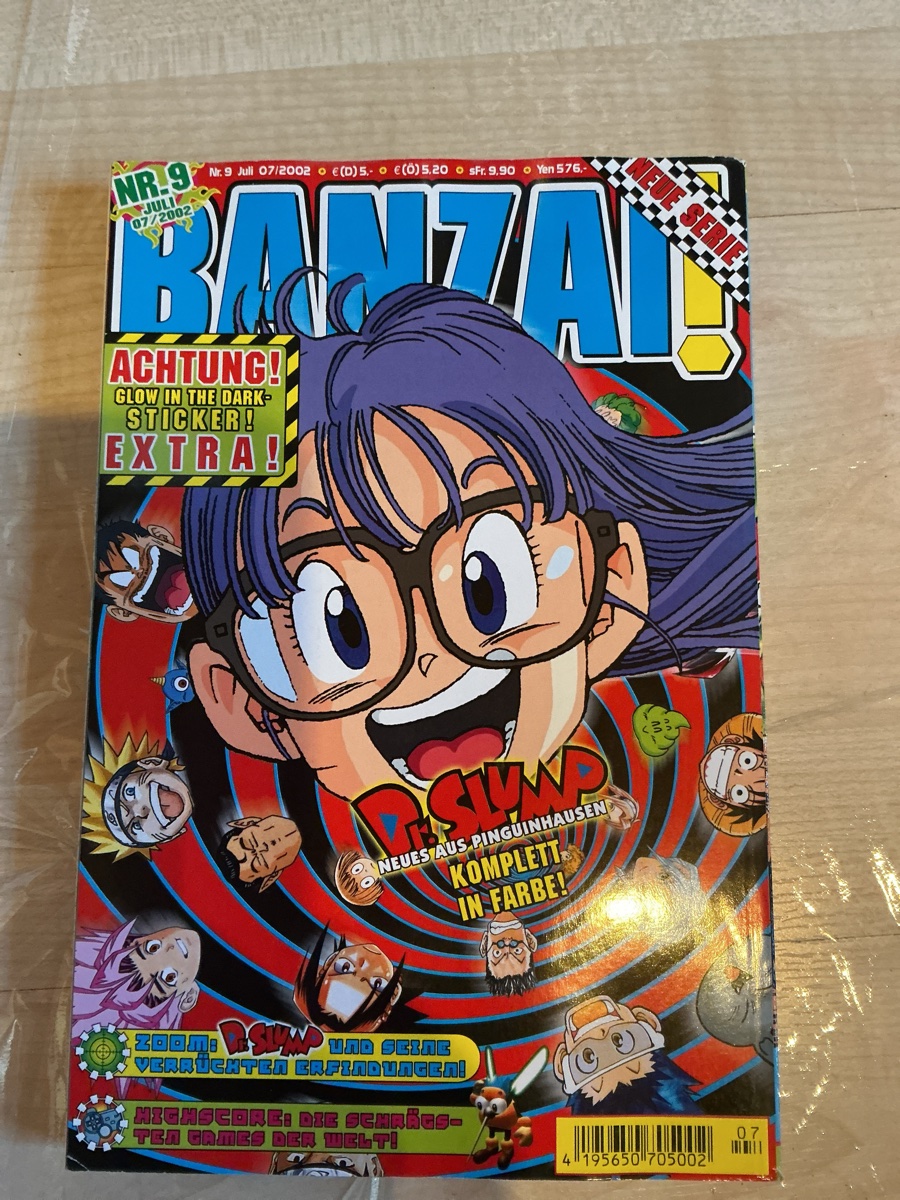BANZAI! Nr. 9 Juli 2002 Manga Magazine